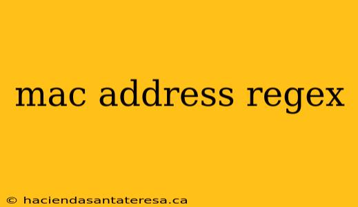 mac address regex