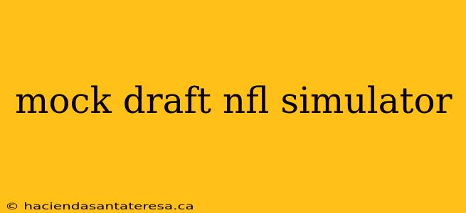 mock draft nfl simulator