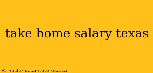 take home salary texas