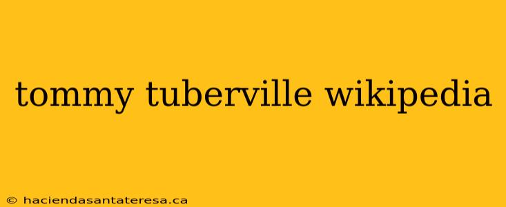 tommy tuberville wikipedia