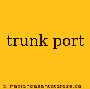 trunk port